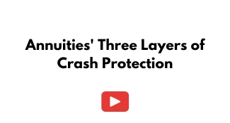 Annuities’ Three Layers of Crash Protection